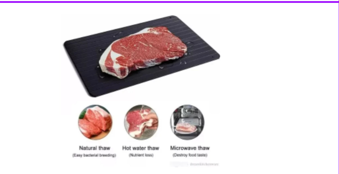 Tabla de Descongelado Rápido Natural